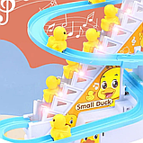 Американські гірки для качок Каченята на гірці Small Duck / Музичний трек каченята спускаються з гірки, фото 7