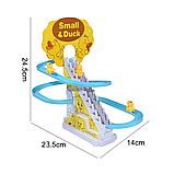 Американські гірки для качок Каченята на гірці Small Duck / Музичний трек каченята спускаються з гірки, фото 9