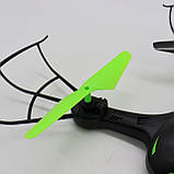 Квадрокоптер з підсвічуванням та WiFi камерою LH-X43W / Дрон на радіокеруванні, фото 3