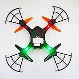 Квадрокоптер з підсвічуванням та WiFi камерою LH-X43W / Дрон на радіокеруванні, фото 7
