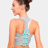 Коректор для спини від сутулості Invisible Belt / Ортопедичний корсет для підтримки правильної постави, фото 5
