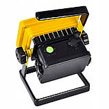 Набір 2шт Акумуляторний прожектор з 3 акумуляторами (24 LED, 30 Вт) D15 / Переносний ліхтар портативний, фото 7