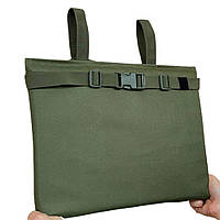 Тактичний каремат для сидіння 10 мм, 40х27см, Оливковий / Сидушка армійська односекційна