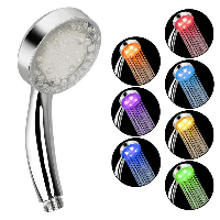 Насадка для душу з LED-підсвіткою SHOWER NJ-181 / Лійка зі світлодіодним підсвічуванням
