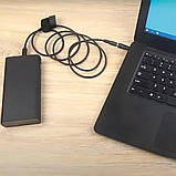 Кабель живлення для ноутбука і роутера з перехідниками 10в1, 65W, USB Type-C - DC / Шнур для зарядки ноутбука, фото 2