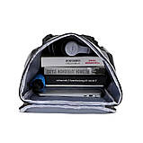 Міський рюкзак на 25л, 48х30х17см, Fashion Insider, Чорний / Багатофункціональний шкільний портфель, фото 3