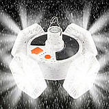 Комплект 2 шт. Кемпінговий LED світильник із сонячною панеллю 5000 мА·год, 169 LED/Акумуляторний аварійний ліхтар, фото 9