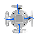 Комплект 2 шт. Кемпінговий LED світильник із сонячною панеллю 5000 мА·год, 169 LED/Акумуляторний аварійний ліхтар, фото 5