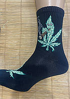 Шкарпетки з вишивкою Конопля
