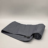 Надувний матрац з подушкою (188х58х6см) Outdoor Sleeping, Сірий / Похідний каремат для кемпінгу / Килимок в намет, фото 3
