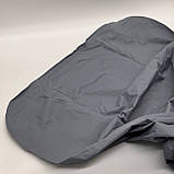 Надувний матрац з подушкою (188х58х6см) Outdoor Sleeping, Сірий / Похідний каремат для кемпінгу / Килимок в намет, фото 4