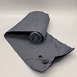 Надувний матрац з подушкою (188х58х6см) Outdoor Sleeping, Сірий / Похідний каремат для кемпінгу / Килимок в намет, фото 7