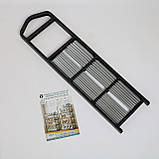 Підлогова полиця для взуття 5 ярусів, 69х41х19см / Поличка для взуття / Взуттєва полиця стелаж у вітальню, фото 8