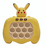Іграшка антистрес Рор It Pokemon, колір Рандом / Ігрова консоль поп іт / Електронна іграшка поп іт, фото 4