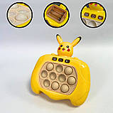 Іграшка антистрес Рор It Pokemon, колір Рандом / Ігрова консоль поп іт / Електронна іграшка поп іт, фото 9