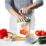 Овочерізка 7в1, для овочів і фруктів з насадками, MA-22 / Подрібнювач багатофункціональний, фото 5