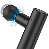 Перкусійний масажер з 6 насадками в кейсі Gun Massager / Масажер для тіла / Ручний масажер, фото 2