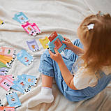 Інтерактивний планшет для вивчення англійської мови + 112 карток, Синій / Розвиваючі картки для дітей, фото 2