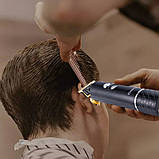 Машинка для стрижки Geemy GM 6605 з насадками / Тример для бороди / Чоловічий тример / Тример для волосся, фото 2