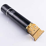 Машинка для стрижки Geemy GM 6605 з насадками / Тример для бороди / Чоловічий тример / Тример для волосся, фото 3