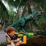 Бластер з м'якими кулями (40шт), Shooting / Автомат-бластер / Скорострільний бластер / Бластер дитячий, фото 2