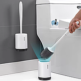 Силіконовий йоржик для унітазу на стіну, Toilet Brush / Настінний йоржик-щітка для туалету, фото 3