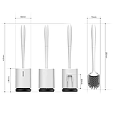 Силіконовий йоржик для унітазу на стіну, Toilet Brush / Настінний йоржик-щітка для туалету, фото 10