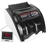 Лічильна машинка для грошей, від мережі, з виносним дисплеєм / Машинка для рахунку грошей / Лічильник банкнот