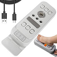 Електромагнітний масажер для ніг 4в1, з USB, HEATING THERAPY 506-2 / Масажер для стоп / Електромасажер ніг