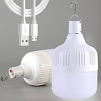 Кемпінгова лампа з гачком 1200mAh (3,2W) USB, XO YH04 / Лед лампочка з акумулятором / LED лампа для кемпінгу