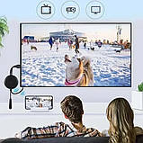 Бездротовий Wi-Fi приймач USB/HDMI, 1080P, Mirascreen / Адаптер-перехідник з телефону на телевізор, фото 3