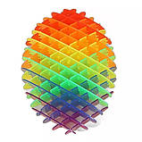 Іграшка антистрес Черв'як, Різнокольоровий / Антистрес іграшка для рук / Антистрес трансформер для дітей, фото 3