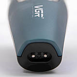 Тример для стрижки (4 насадки), від USB, VGR V-176 / Машинка для стрижки / Професіонал тример, фото 9