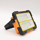 Ліхтар на сонячній панелі 3600mAh, з USB, Working Lamp JN-883 / Ліхтар акумуляторний / Ліхтар прожектор, фото 4