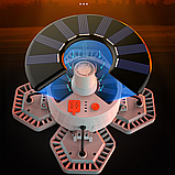 Комплект 2 шт. Кемпінговий LED світильник із сонячною панеллю 5000 мА·год, 169 LED/Акумуляторний аварійний ліхтар, фото 6