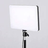 Світлодіодна LED лампа 26см, від мережі, PL260 / Світло для відео / Відеосвітло / Прямокутна лампа для зйомок