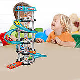 Дитяча гоночна траса-парковка, 62 деталі / Дитячий іграшковий паркінг / Іграшковий трек, фото 6