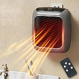 Портативний обігрівач 800Вт, від мережі + пульт ДК, Handy Heater / Електрообігрівач / Тепловентилятор, фото 3