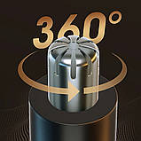 Тример для носа і вух 2в1, від USB, V-615 / Бездротовий тример для вух / Тример чоловічий для носа, фото 5