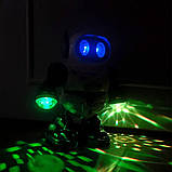 Іграшка робот танцюючий, від батарейок, Robot Light and Music / Іграшка інтерактивний робот / Іграшковий робот, фото 7