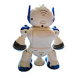 Іграшка робот танцюючий, від батарейок, Robot Light and Music / Іграшка інтерактивний робот / Іграшковий робот, фото 9