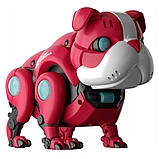 Інтерактивна іграшка собака Бульдог, на батарейках, 13 см, Mecha Dog R11 / Танцююча іграшка собака робот, фото 3