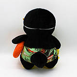 М'яка іграшка "Пінгвін в окулярах" 25см / Плюшева іграшка пінгвін / Дитяча іграшка / Плюшевий пінгвін, фото 6