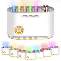 Зволожувач повітря з RGB підсвіткою, від USB, Aroma Humidifier / Ультразвуковий аромадифузор для дому