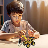 Металевий конструктор дитячий 15см, 114 деталей, YK667 / Залізний конструктор / Конструктор скрутка, фото 5