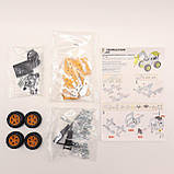 Металевий конструктор дитячий 15см, 114 деталей, YK667 / Залізний конструктор / Конструктор скрутка, фото 7