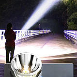 Ручний ліхтар із сонячною батареєю 5Вт, PowerBank, USB, DIZ-2209-3 / Кемпінговий ліхтар акумуляторний, фото 4