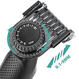 Електробритва акумуляторна з дисплеєм VGR V-360 / Бездротова бритва тример / Чоловіча електрична бритва, фото 5