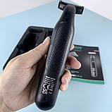Електробритва акумуляторна з дисплеєм VGR V-360 / Бездротова бритва тример / Чоловіча електрична бритва, фото 6