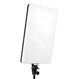 Прямокутна LED-лампа з пультом (48×29см), від мережі, RL-24 / Відеосвітло / Світло для відео / Лампа для зйомки, фото 4